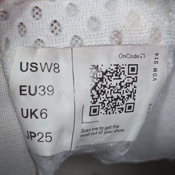 On Cloudmonster Running Shoes Womens 8 61.97649 White Glacier Running Sneaker - Picture 4 of 13